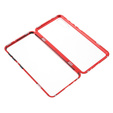 Etui Magnetic back glass do Samsung Galaxy A7 2018 - Red