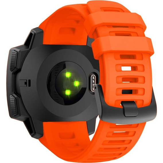 Pasek Silikonowy do Garmin Instinct / Instinct 2, Pomarańczowy