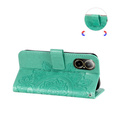 Etui z klapką do Realme C67, Mandala, zielone