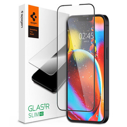 Spigen Glass TR Slim FC Szkło Hartowane do iPhone 13 Mini, Black