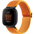 Pasek Nylonowy do Fitbit Versa 3/Versa Sense, Pomarańczowy