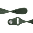 Pasek Silikonowy Uniwersalny 20mm, Zielony