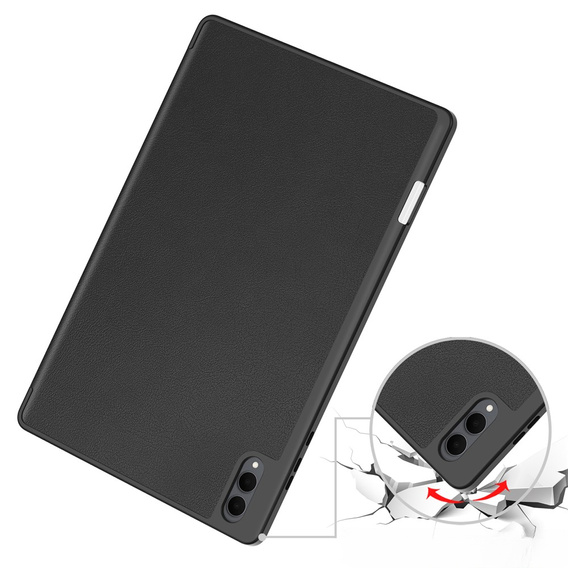 Etui do Samsung Galaxy Tab S11 Ultra, Smartcase z miejscem na rysik, czarne