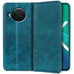 Etui do Nokia X10 / X20, Wallet Litchi Leather, zielone