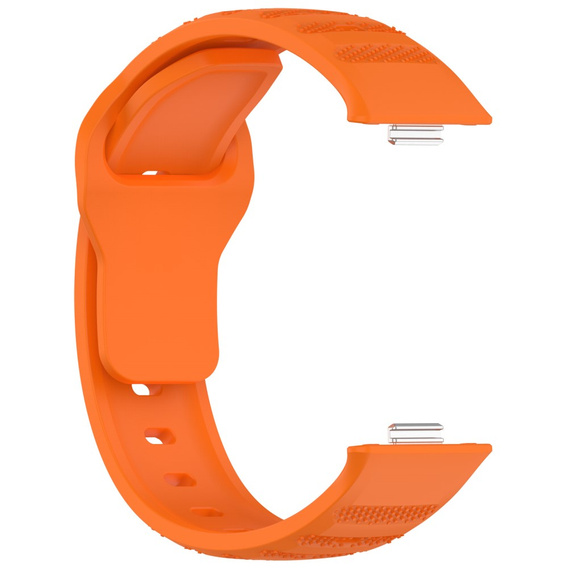 Pasek Silikonowy do Huawei Watch Fit 4 / 4 Pro / 3, Pomarańczowy