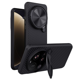 Etui do Xiaomi 15 Ultra, pancerne Nillkin, Carbo Prop, do Magsafe, czarne