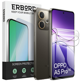 2x Folia Hydrożelowa do Oppo A5 Pro 5G, ERBORD Hydrogel Foil