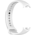 Pasek Silikonowy do Xiaomi Smart Band 10 / 9 / 8, Biały