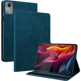 Etui do Lenovo Idea Tab 11", Butterfly, niebieskie