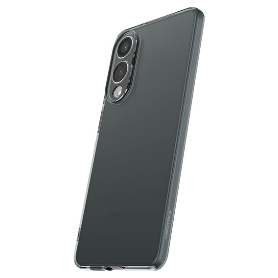 Etui Spigen do Samsung Galaxy S25 Edge, Liquid Crystal, Space crystal + Szkło hartowane