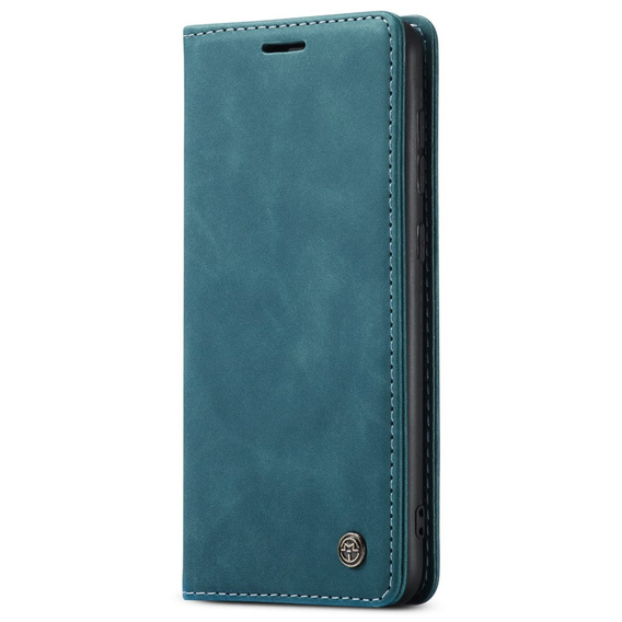 Etui CASEME do Samsung Galaxy A33 5G, Leather Wallet Case, zielone