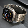 Bransoleta do Apple Watch 1/2/3/4/5/6/7/8/9/10/11/SE Ultra 1/2/3 42/44/45/46/49mm, Tytanowa
