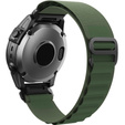 Pasek Nylonowy Quickfit do Garmin Fenix 5X/6X/6X PRO/7X, Zielony