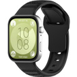 Pasek Silikonowy do Huawei Watch Fit 4 / 4 Pro / 3, Czarny