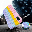 Etui Push Bubble Pop It do iPhone X / XS