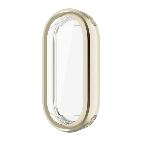 Etui Silikonowe do Xiaomi Smart Band 10 / 9 / 8, Złote