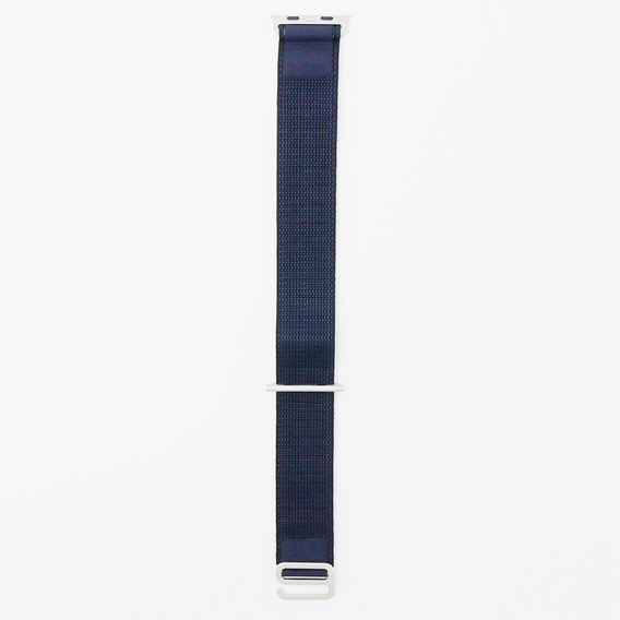 Pasek Nylonowy do Apple Watch 1/2/3/4/5/6/7/8/9/10/11/SE Ultra 1/2/3 42/44/45/46/49mm, Granatowy