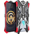 Etui pancerne do Asus ROG Phone 7 5G, Aluminum Alloy, czarne / czerwone