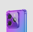 Etui Gradient Dropproof do Xiaomi Redmi Note 14 5G, Fioletowe / niebieskie