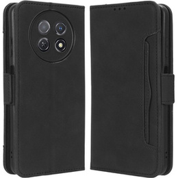 Etui z klapką do Huawei Nova Y91 4G, Card Slot, czarne