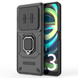 Etui do Xiaomi Redmi A3, KickStand Camera Lens, czarne