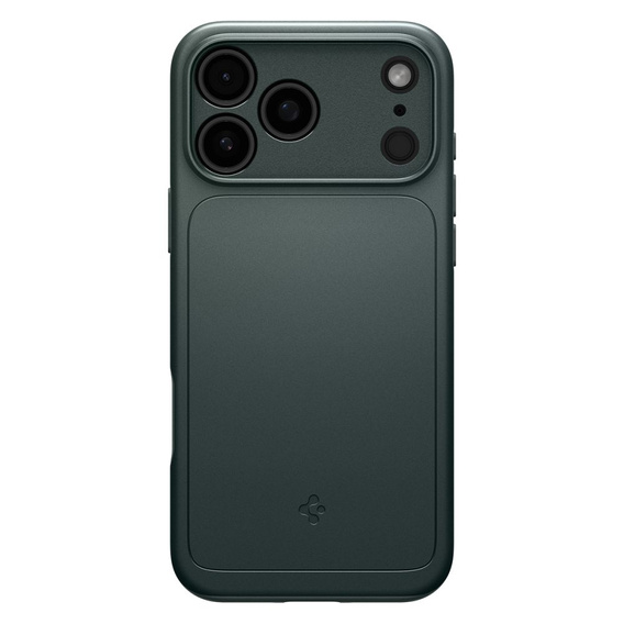Etui Spigen do iPhone 17 Pro Max, Thin Fit Mag MagSafe, Abyss Green
