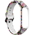 Pasek Silikonowy do Samsung Galaxy Fit 2 SM-R220, Colorful Skull