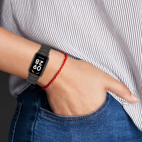 Bransoleta do Xiaomi Redmi Smart Band 2 / Xiaomi Smart Mi Band 8 Active, Czarna