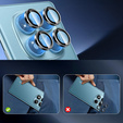 Szkło na aparat do Xiaomi Note 14 Pro 5G z aplikatorem do montażu, czarne