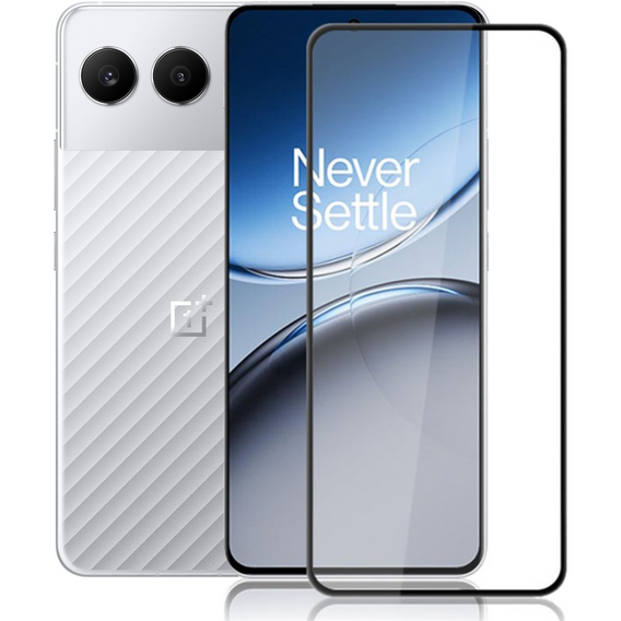 Szkło Hartowane 3D do OnePlus Nord 4, czarna ramka