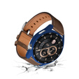 2w1 Etui + Szkło hartowane do Huawei Watch GT 3 46mm, Granatowe