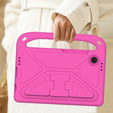 Etui dla dzieci do Samsung Galaxy Tab A11/A9, dziecięce z uchwytem, Różowe