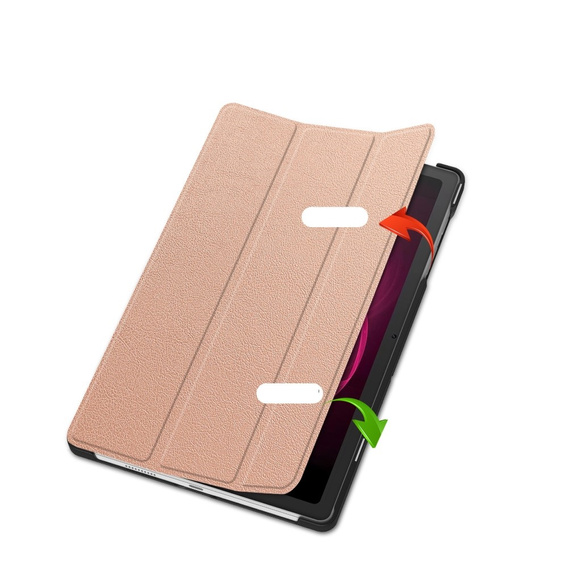 Etui do T Tablet 5G, Smartcase, różowe rose gold