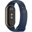 Pasek Silikonowy do Xiaomi Smart Band 10 / 9 / 8, Granatowy