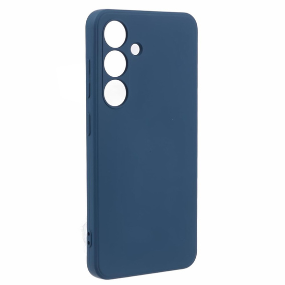 Etui do Samsung Galaxy S24+ Plus, Silicone Lite, niebieskie