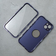 Etui do iPhone 13, Dual Glass, do Magsafe, fioletowe