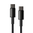 Baseus kabel Tungsten USB‑C→USB‑C 1 m 100 W - Czarny