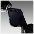 Etui Spigen do iPhone 16 Pro, Tough Armor Mag MagSafe, granatowe