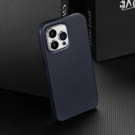 Etui do iPhone 14 Pro, Dux Ducis Max Naples, niebieskie