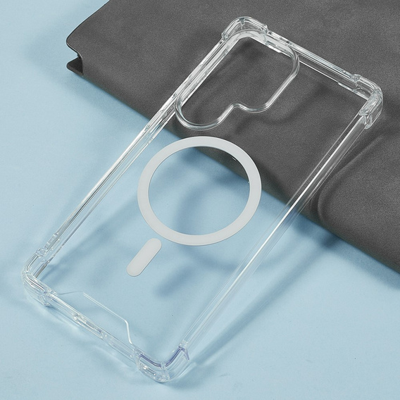 Etui do Samsung Galaxy S25 Ultra Clear MagSafe 1.5 mm – przezroczyste