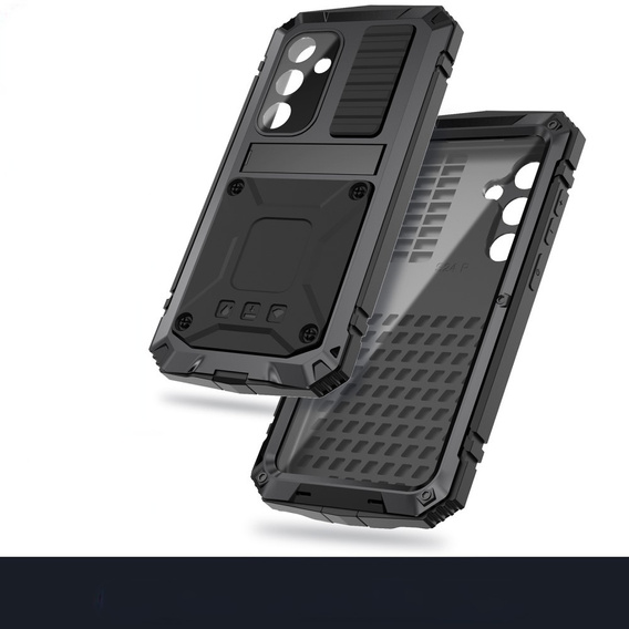 Etui pancerne do Samsung Galaxy S25, R-JUST, czarne