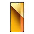Etui silikonowe do Xiaomi Redmi Note 13 5G, z ochroną aparatu, przezroczyste / czarne + Szkło hartowane 9H
