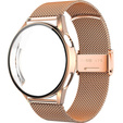 Bransoleta + Etui z osłoną na ekran do Huawei Watch GT 4 41mm, Różowe złoto