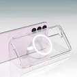 Etui do Samsung Galaxy S23 Plus do MagSafe, Dropproof magnetyczne przezroczyste