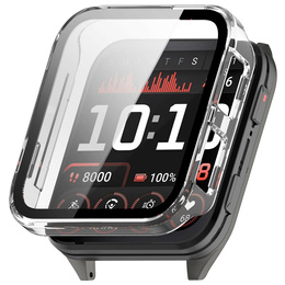 2w1 Etui + Szkło Hartowane do Garmin Venu X1, Przezroczyste