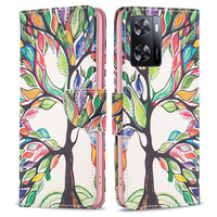 Etui z klapką do OPPO A57 / A57s, Wallet, Tree of Life