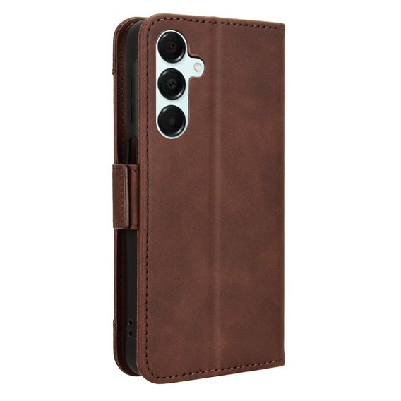 Etui z klapką do Samsung Galaxy A16 / A16 5G, Card Slot, brązowe