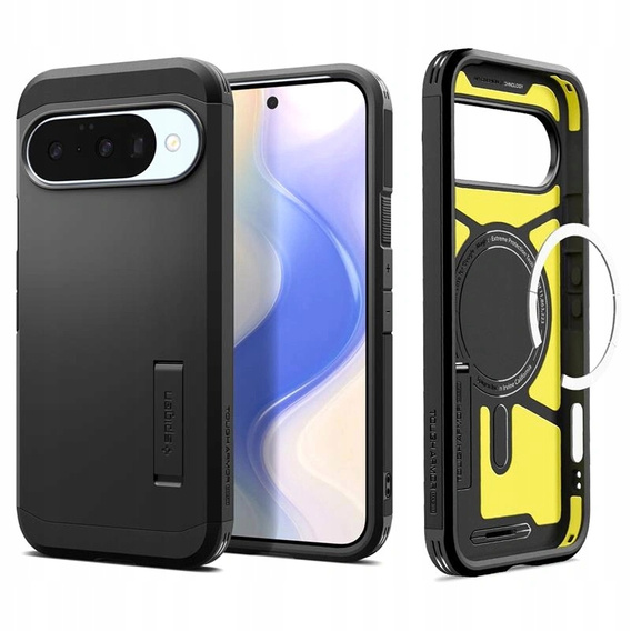 Etui Spigen do Google Pixel 10/10 Pro, Tough Armor Mag MagSafe, Black