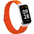 Pasek Nylonowy do Xiaomi Redmi Smart Band 2 / Xiaomi Smart Mi Band 8 Active, Pomarańczowy