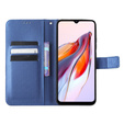 Etui z klapką do Xiaomi Redmi 12C, Wallet, Smart Magnet, niebieskie